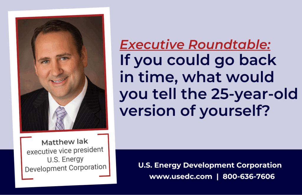 Executive Roundtable Matt Iak Back in Time