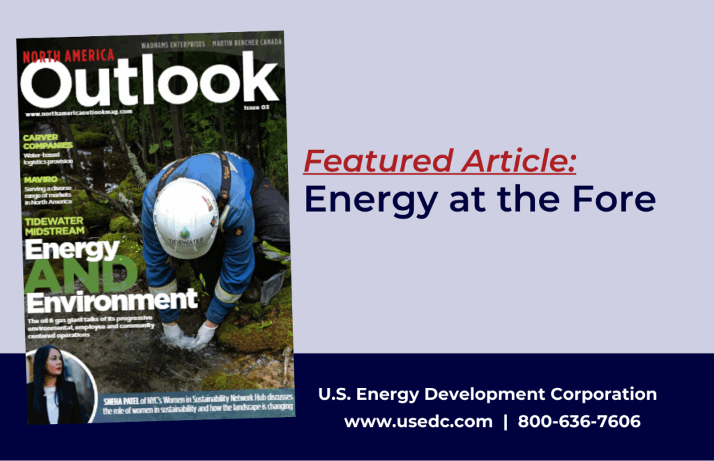 Energy at the Fore