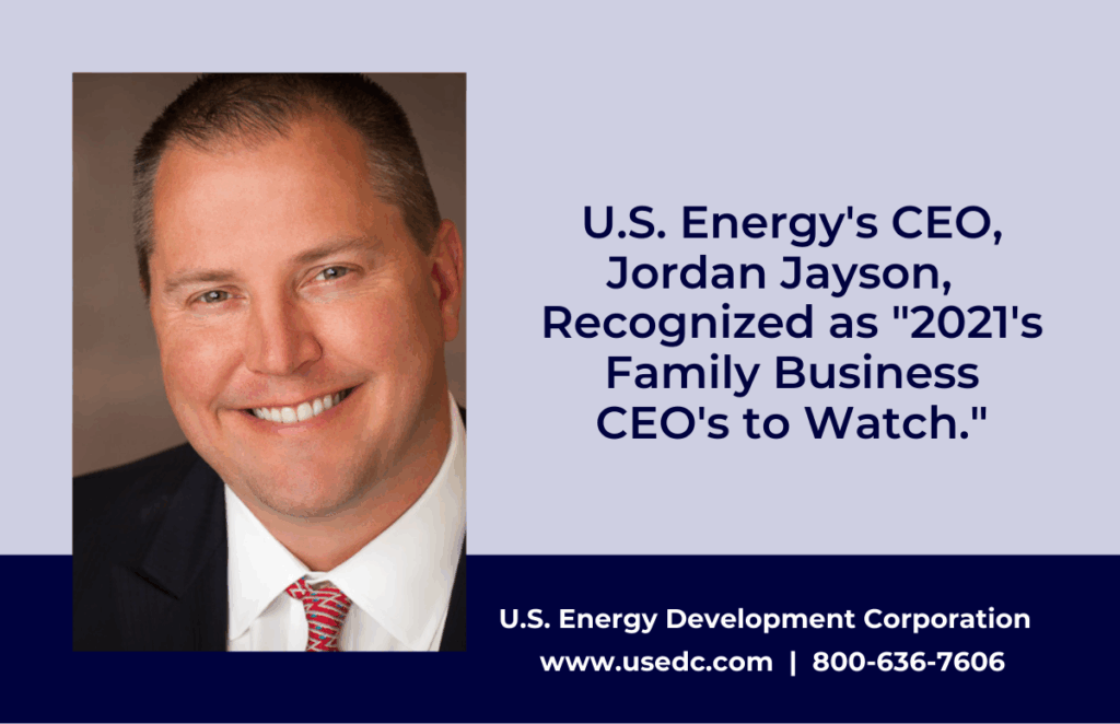Jordan Jayson 2021 Family Business CEOs to Watch