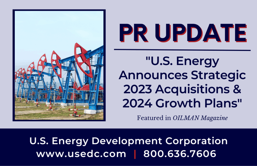 PR Update Quote Oilman Feb 2024