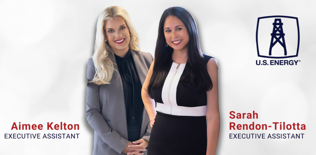 Executive Assistant Aimee Kelton and Sarah Rendon-Tilotta Admin Award Finalists